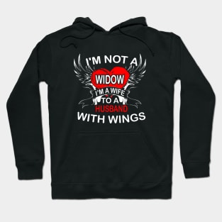I M Not Widow I M A Wife To A Husband With Wings Hoodie